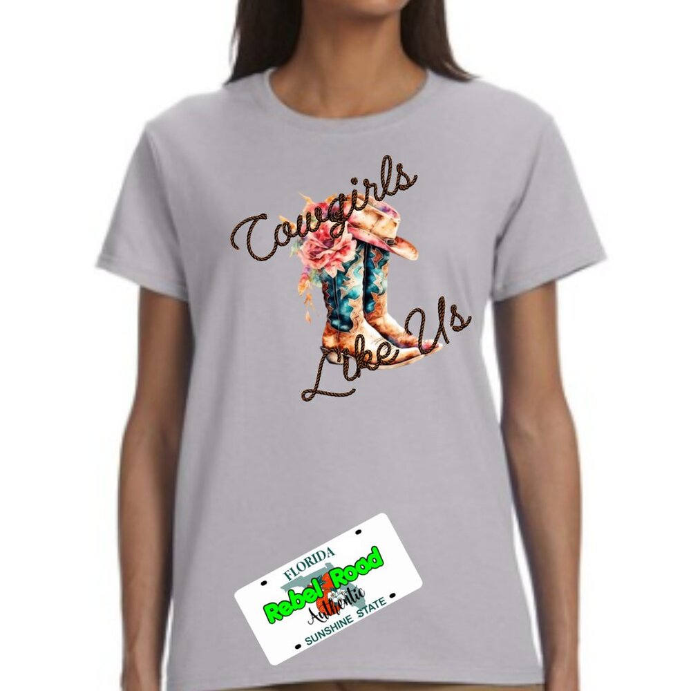 Cowgirls Like Us Tee